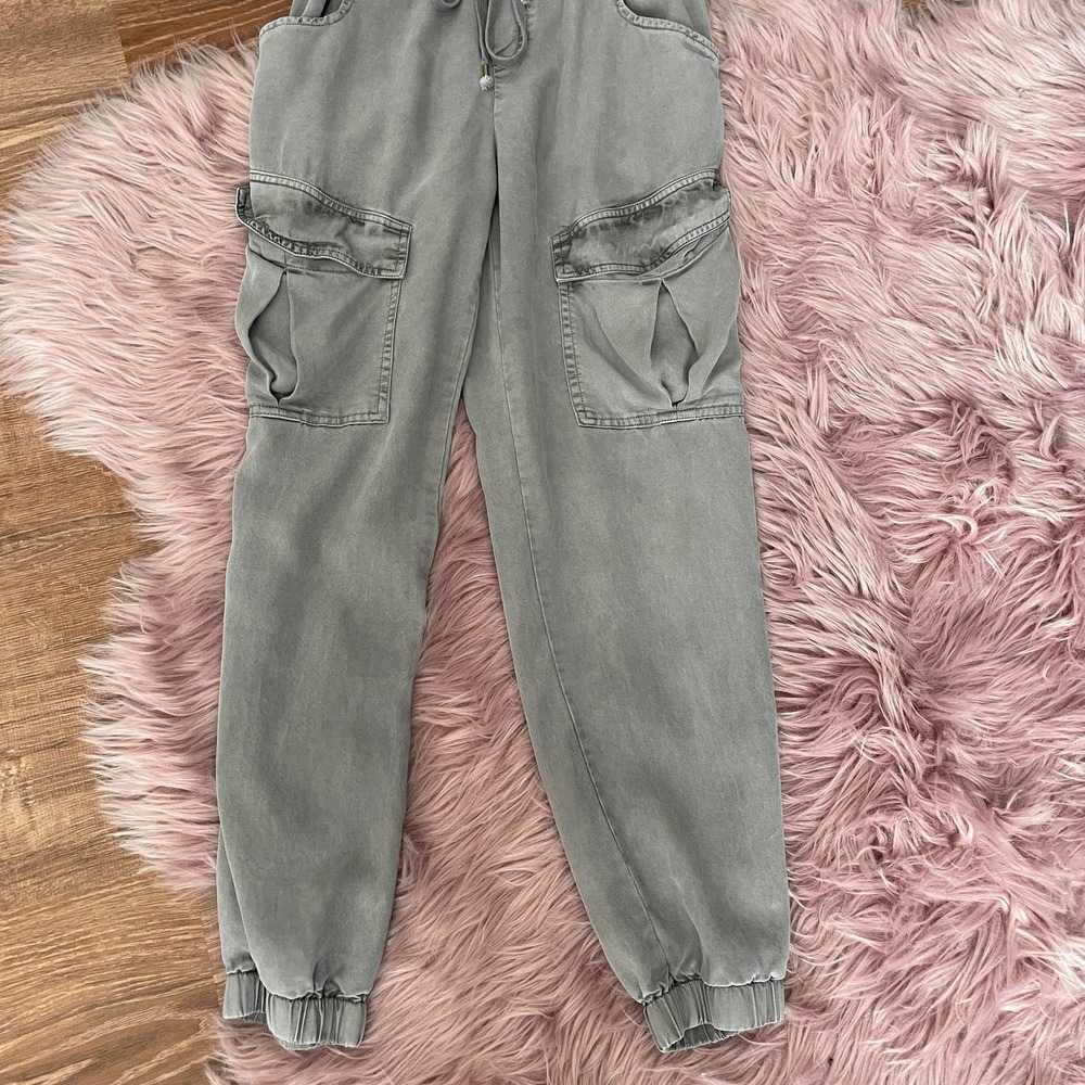 Young Fabulous & Broke | Grayson Sleeveless Twill Jumpsuit | size S - Picture 5 of 14